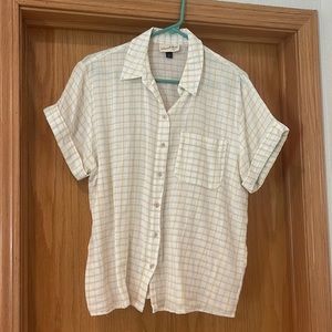 Oversized fit button down